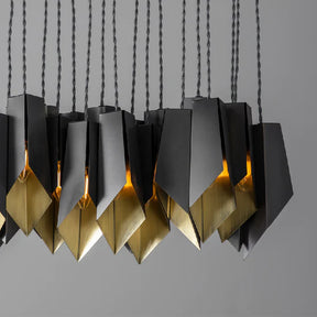 Nancy Dining Table Industrial Chandelier, Contemporary Pendant Lights