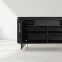 Lantine Buffet - Black Oak & Brass