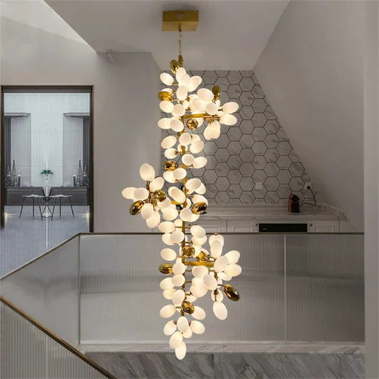 Grape Shape Glass Chandelier, Luxury Chandelier Office