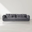 Axis 4-Seater Sofa - Dark Grey