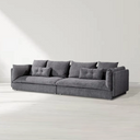 Axis 4-Seater Sofa - Dark Grey