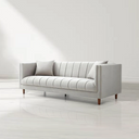 Regency 3-Seater Sofa - Nappa French Grey