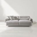 Frankie 3-Seater Sofa - Chex Steam Bouclé