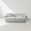 Frankie 3-Seater Sofa - Chex Polar Bouclé