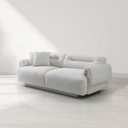 Frankie 3-Seater Sofa - Chex Polar Bouclé
