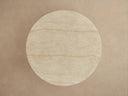 Primrose Outdoor Round Dining Table in Concrete Stone Look