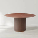 Lantine 150 Dining Table - Walnut & Brass
