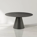 Tavamo 150 Dining Table - Black Oak