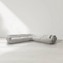 Frankie Modular Sofa - Chex Polar Bouclé