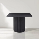 Lantine Side Table - Black Oak & Lacquer