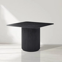 Lantine Side Table - Black Oak & Lacquer