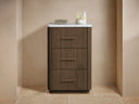 Finnley Short Bath Cabinet with Marble Top