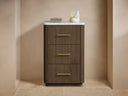 Finnley Short Bath Cabinet with Marble Top