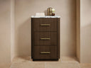 Finnley Short Bath Cabinet with Marble Top