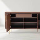 Lantine Buffet – Walnut & Brass