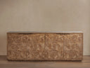 Corey Sideboard Burl Wood Rectangular Artisanal Modern Living