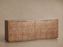 Corey Sideboard Burl Wood Rectangular Artisanal Modern Living