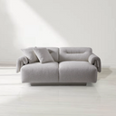 Frankie 2-Seater Lounge - Chex Steam Bouclé