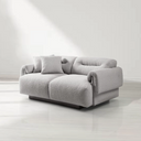 Frankie 2-Seater Lounge - Chex Steam Bouclé