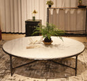 Thaddeus Marble Round Coffee Table 36" 55"