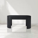Lantine Desk - Black Oak