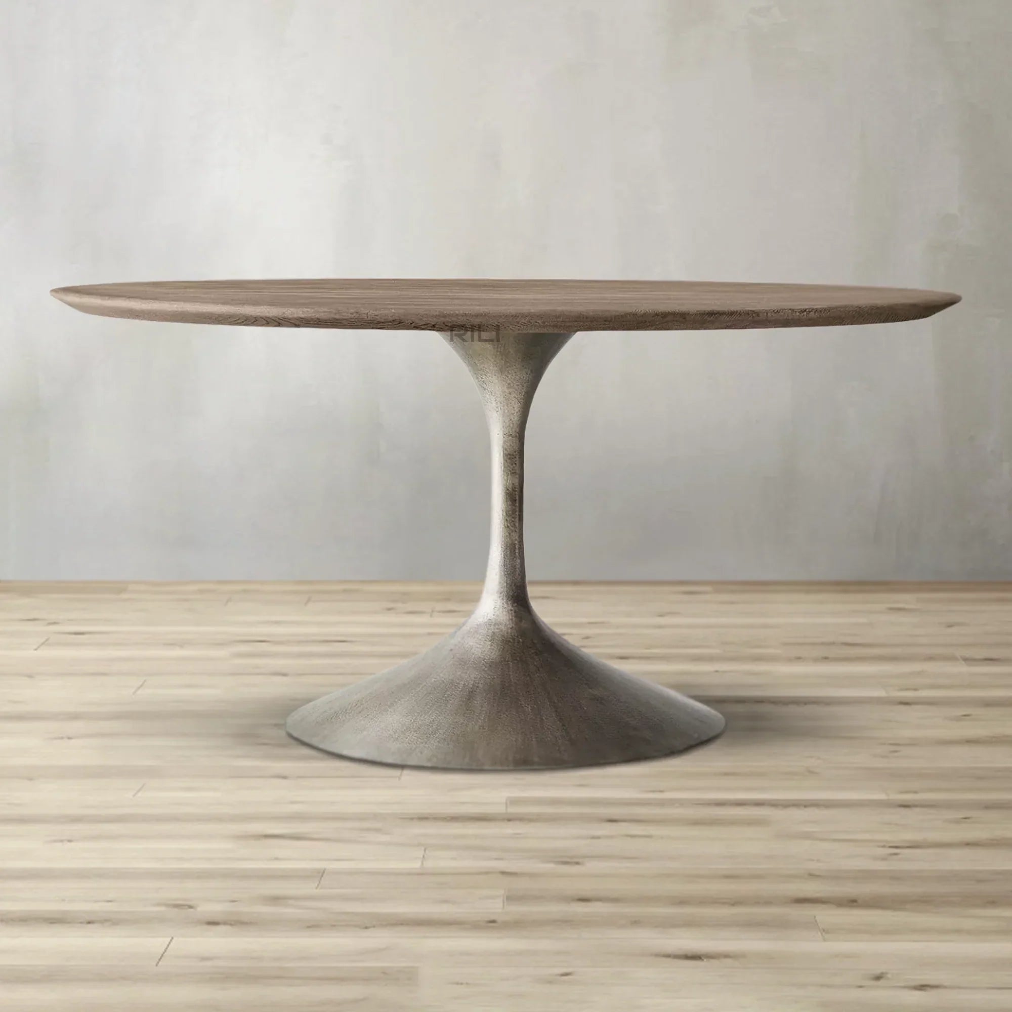 Aero Wood Round Dining Table