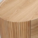 Lantine Bedside Table - Ash Oak
