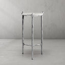 Thaddeus Metal Round Horn Marble Coffee Table & Side Table Hand-Forged Living Sofa Center Tea Table End Tables