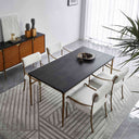 Thaddeus Metal Medieval Style Dining Table Hand-Forged Modern Kitchen Table
