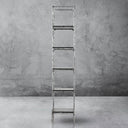 Thaddeus Metal Wooden Shelving Hand-Forged Shelving Units Storage Shelves
