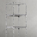 Thaddeus Metal Wooden Shelving Hand-Forged Shelving Units Storage Shelves