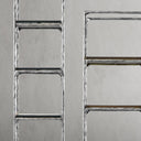 Thaddeus Metal Wooden Shelving Hand-Forged Shelving Units Storage Shelves