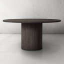 Mulho Round Wood Dining Table