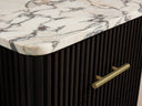 Finnley Short Bath Cabinet with Marble Top