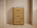 Finnley Short Bath Cabinet with Marble Top