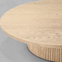 Mulho Round Wood Coffee Table