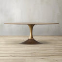 Aero Wood Oval Dining Table
