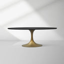 Aero Wood Oval Dining Table