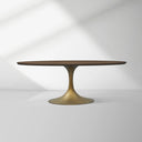 Aero Wood Oval Dining Table