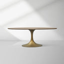 Aero Wood Oval Dining Table