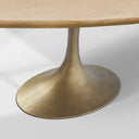 Aero Wood Oval Dining Table