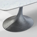 Saint Germain Stone Dining Table with Launette Base