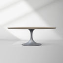 Aero Wood Oval Dining Table