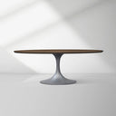 Aero Wood Oval Dining Table