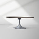 Aero Wood Oval Dining Table
