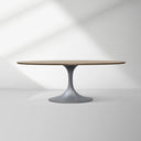 Aero Wood Round Dining Table