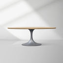 Aero Wood Round Dining Table