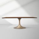 Aero Wood Rectangular Dining Table