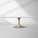 Aero Stone Rectangular Dining Table