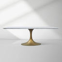 Aero Stone Rectangular Dining Table